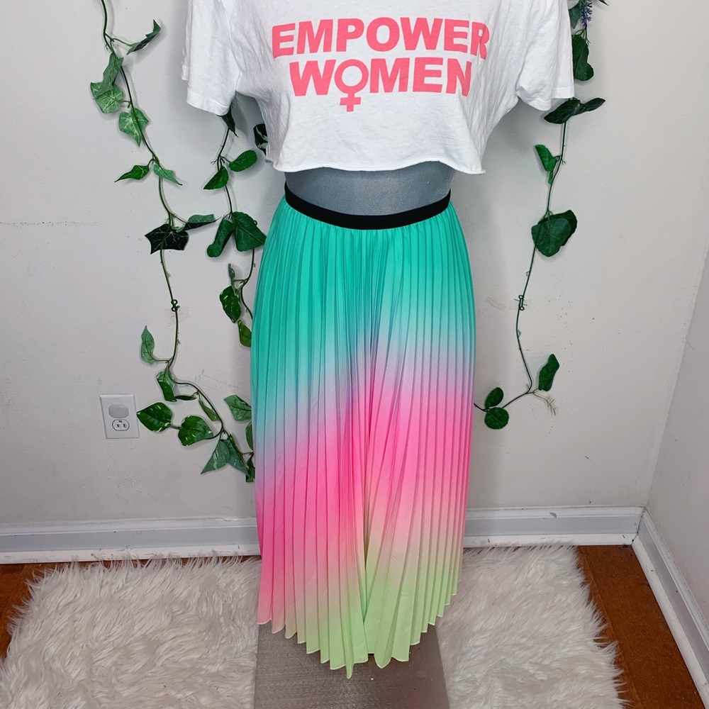Neon Rainbow Skirt